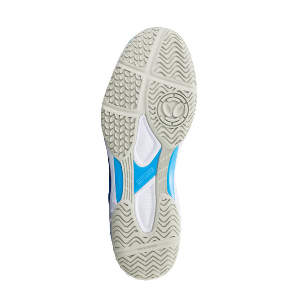 Butterfly Lezoline Mach Shoes: Bottom Sole of Navy-Blue